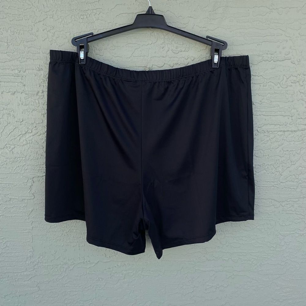 Swim 365 Black Swim Shorts NWOT Sz 26W